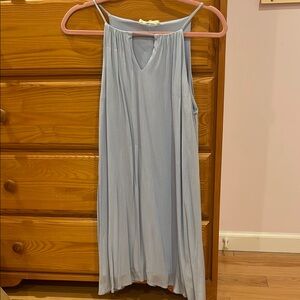 Light Blue Sleeveless Dress